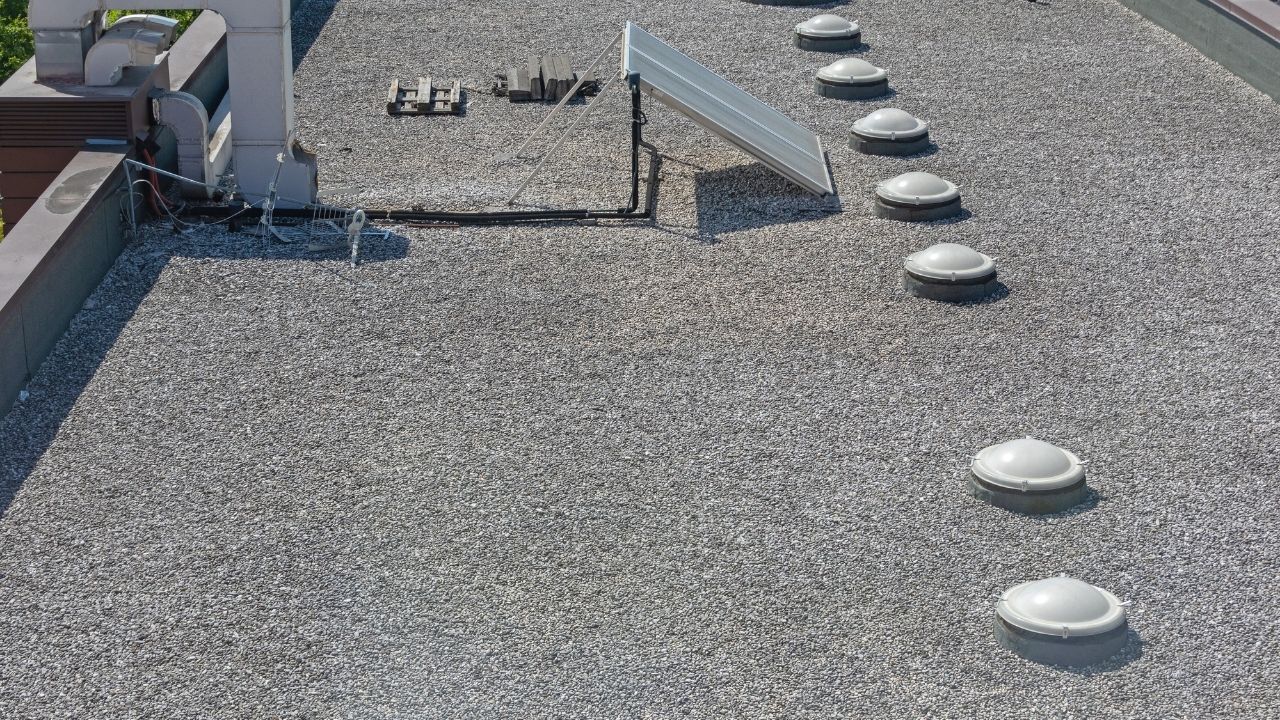 industrial flat roofing